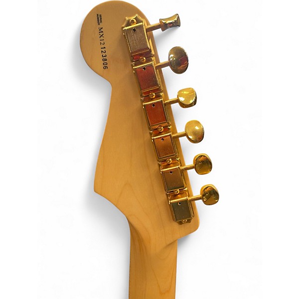 Used Fender Deluxe Player Stratocaster Tobacco Burst Solid Body Electric Guitar