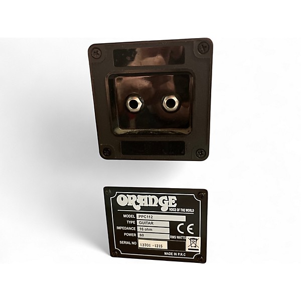 Used Orange Amplifiers PPC112C 1x12 Guitar Cabinet