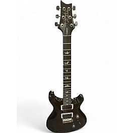 Used PRS S2 Custom 24 Trans Black Solid Body Electric Guitar