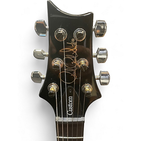 Used PRS S2 Custom 24 Trans Black Solid Body Electric Guitar