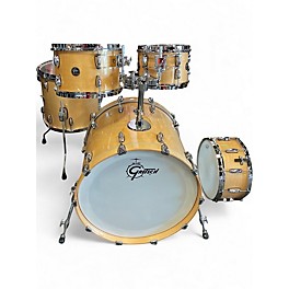 Used Gretsch Drums 5 Piece Renown Yellow Drum Kit