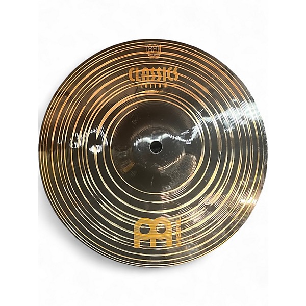 Used MEINL 10in CLASSICS CUSTOM DARK CRASH Cymbal