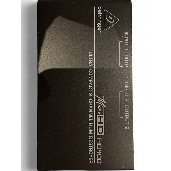 Used Behringer HD400 Feedback Suppressor