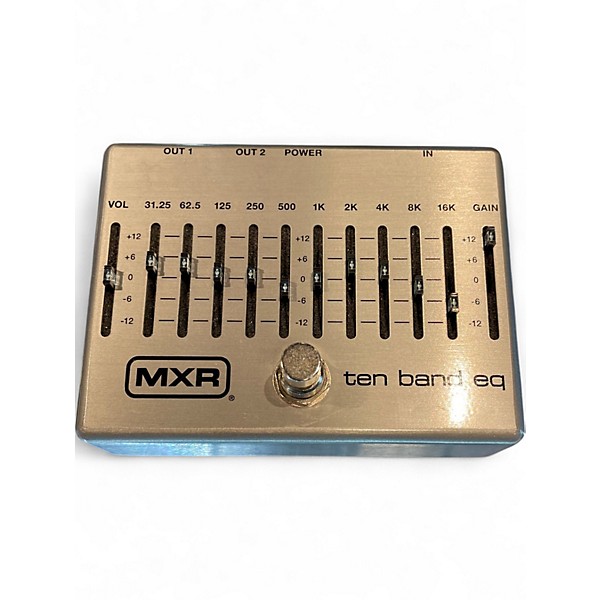 MXR Equalizer TEN BAND EQ M108 analog electric guitar effect