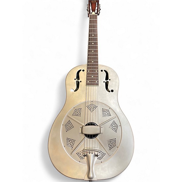 Used National RAW NICKEL NRP NICKEL Resonator Guitar