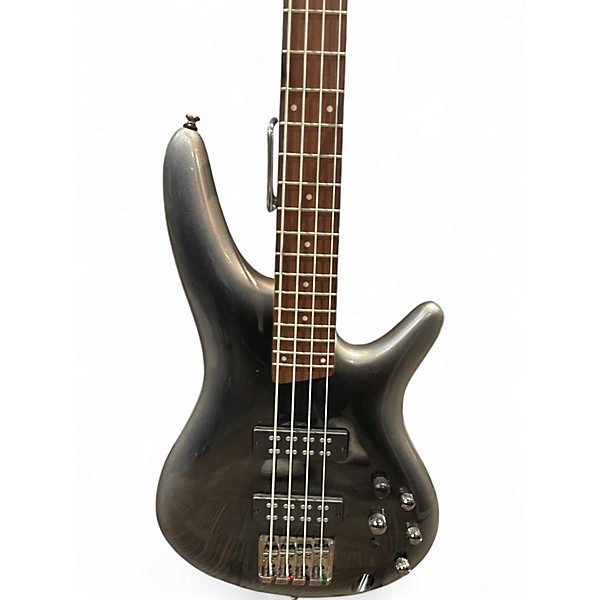 Used Ibanez SR300 Metallic Silver Electric Bass Guitar