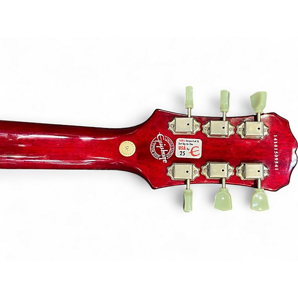 Used Epiphone Les Paul Studio Wine Red Solid Body Electric Guitar