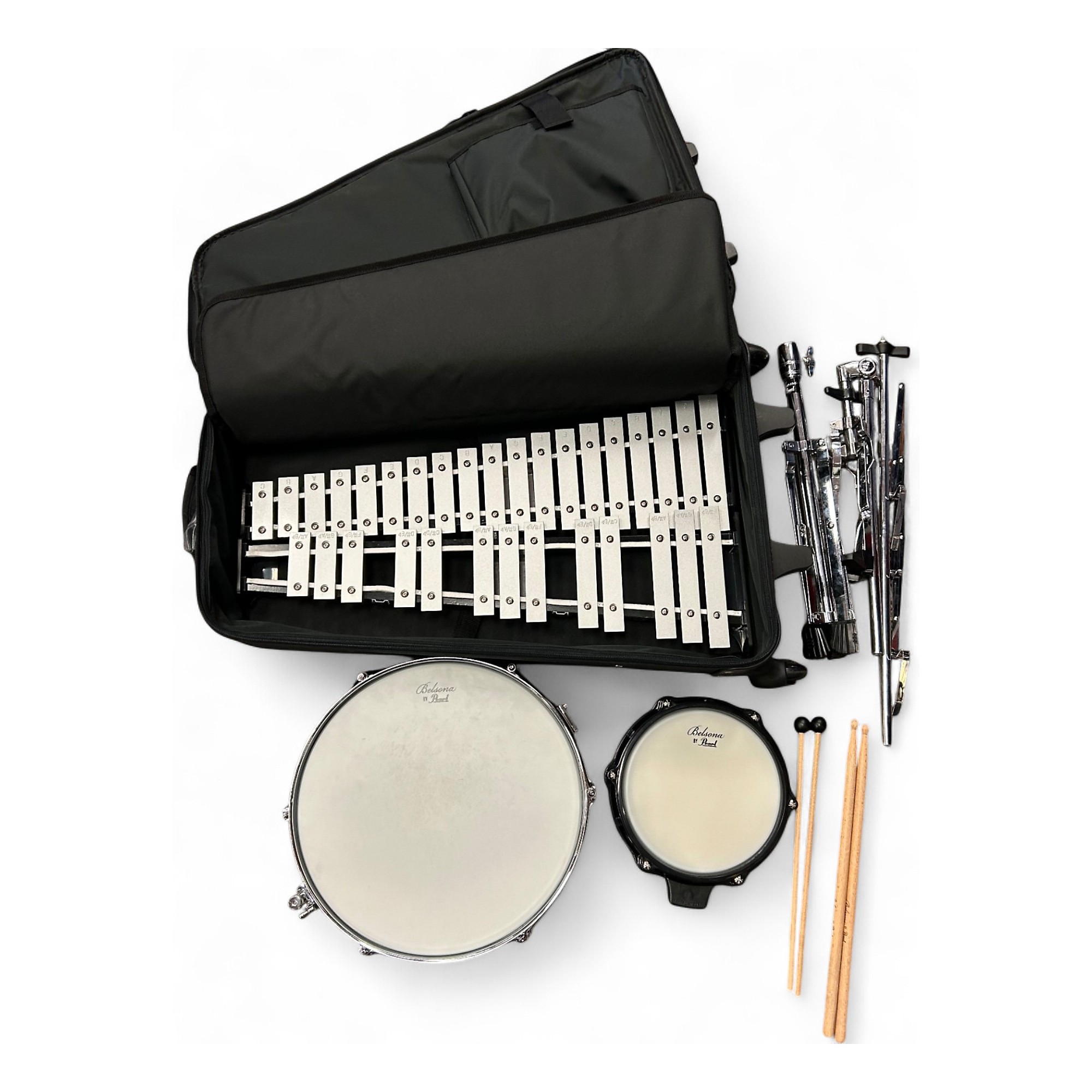 Used Pearl 13in BELSONA ED BELL/SNARE KIT Natural Drum Natural 31