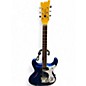 Used 2010s Mosrite MARK 5 Metallic Blue Solid Body Electric Guitar thumbnail