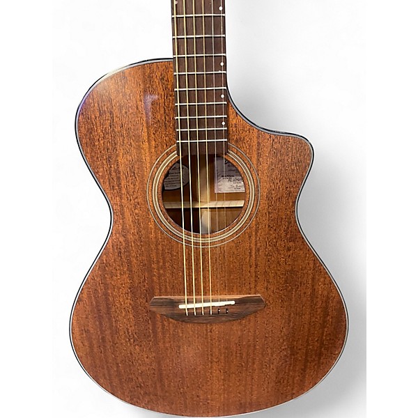 Used Breedlove Wildwood Concert Satin CE Natural Acoustic Electric Guitar