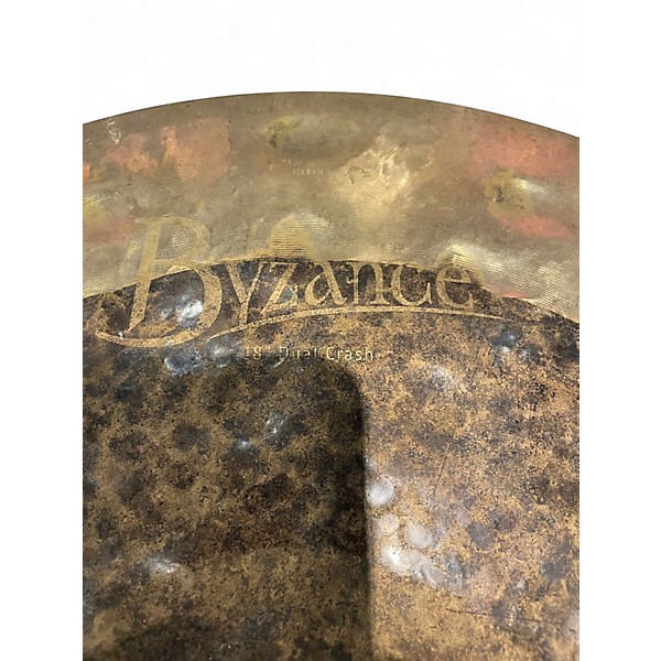 Used MEINL 18in BYZANCE DUAL CRASH Cymbal