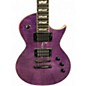Used ESP LTD EC1000 Trans Purple Solid Body Electric Guitar