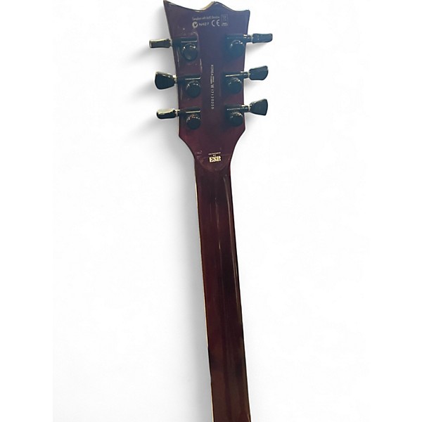 Used ESP LTD EC1000 Trans Purple Solid Body Electric Guitar