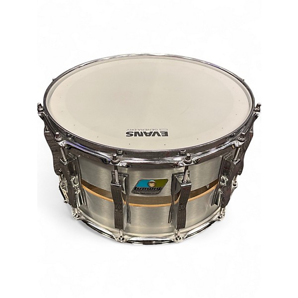 Used Ludwig 14in Coliseum Chrome over Wood Drum