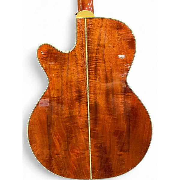 Used Takamine EF508KC Koa Acoustic Electric Guitar