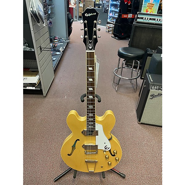 Used Epiphone Casino Natural Hollow Body Electric Guitar