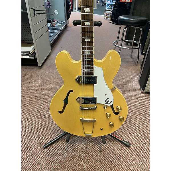 Used Epiphone Casino Natural Hollow Body Electric Guitar