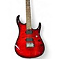 Used Sterling by Music Man JP150FM Red Solid Body Electric Guitar