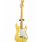 Used 2019 Fender Player Stratocaster Hialeah Yellow Solid Body Electric Guitar thumbnail