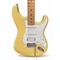 Used 2019 Fender Player Stratocaster Hialeah Yellow Solid Body Electric Guitar