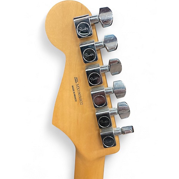 Used 2019 Fender Player Stratocaster Hialeah Yellow Solid Body Electric Guitar