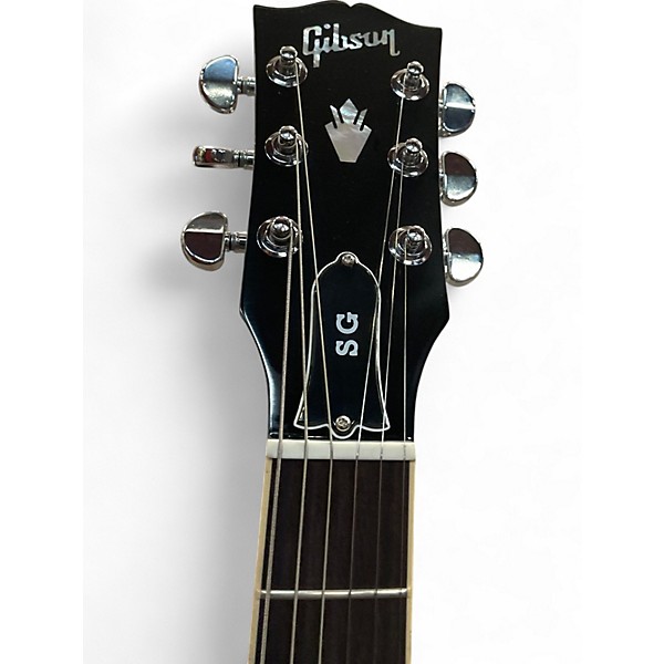 Used Gibson SG 61 REISSUE Silver Solid Body Electric Guitar