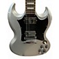 Used Gibson SG 61 REISSUE Silver Solid Body Electric Guitar