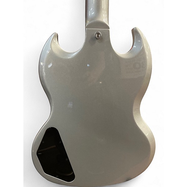 Used Gibson SG 61 REISSUE Silver Solid Body Electric Guitar