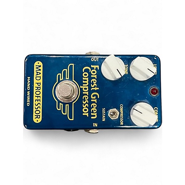 Used Mad Professor Forest Green Compressor Hand Wired Effect Pedal