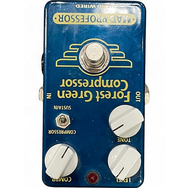 Used Mad Professor Forest Green Compressor Hand Wired Effect Pedal