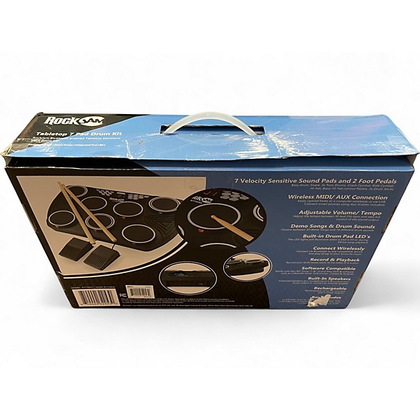 Used Rockjam RJTTED01 Electric Drum Set