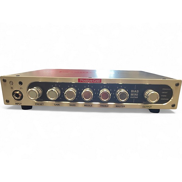Used Positive Grid BIAS MINI Guitar Rack Solid State Guitar Amp Head