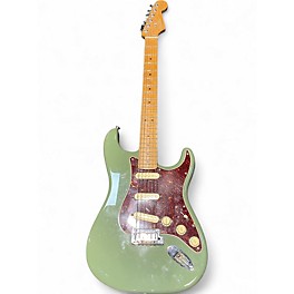 Used Fender MOD SHOP STRAT GREEN Solid Body Electric Guitar