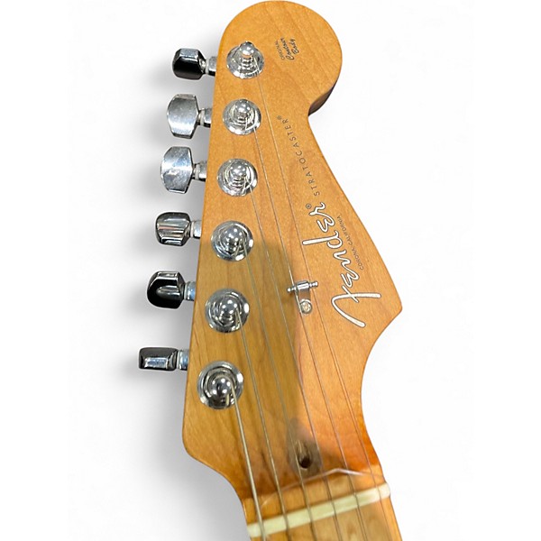 Used Fender MOD SHOP STRAT GREEN Solid Body Electric Guitar