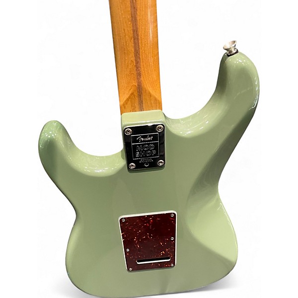 Used Fender MOD SHOP STRAT GREEN Solid Body Electric Guitar