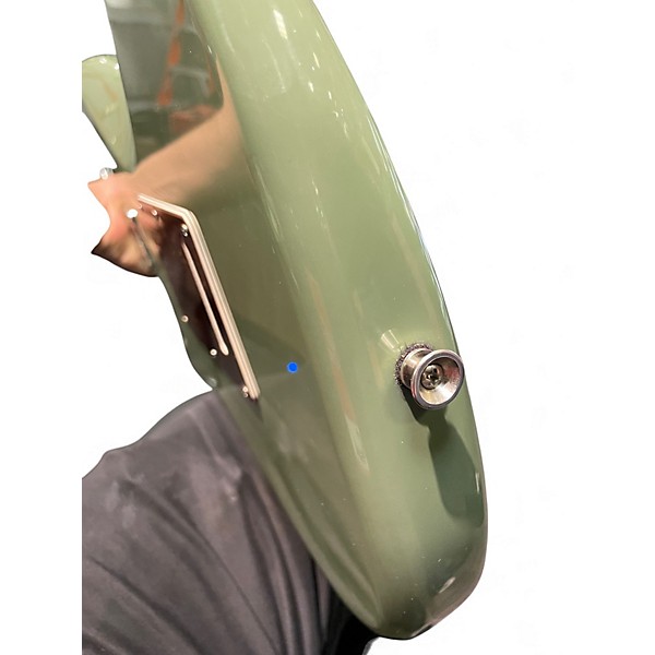 Used Fender MOD SHOP STRAT GREEN Solid Body Electric Guitar