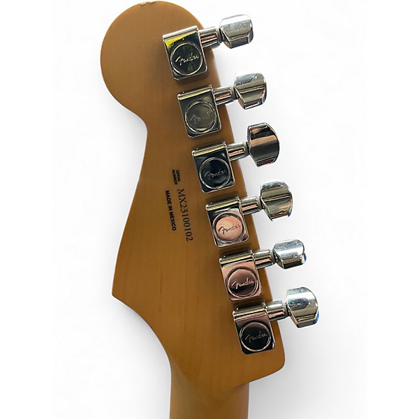 Used Fender Special Edition Player Stratocaster Black Solid Body Electric Guitar