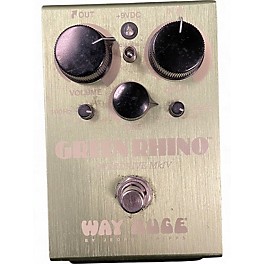 Used Way Huge Electronics WHE202 Green Rhino Overdrive Effect Pedal