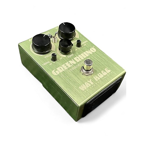 Used Way Huge Electronics WHE202 Green Rhino Overdrive Effect Pedal