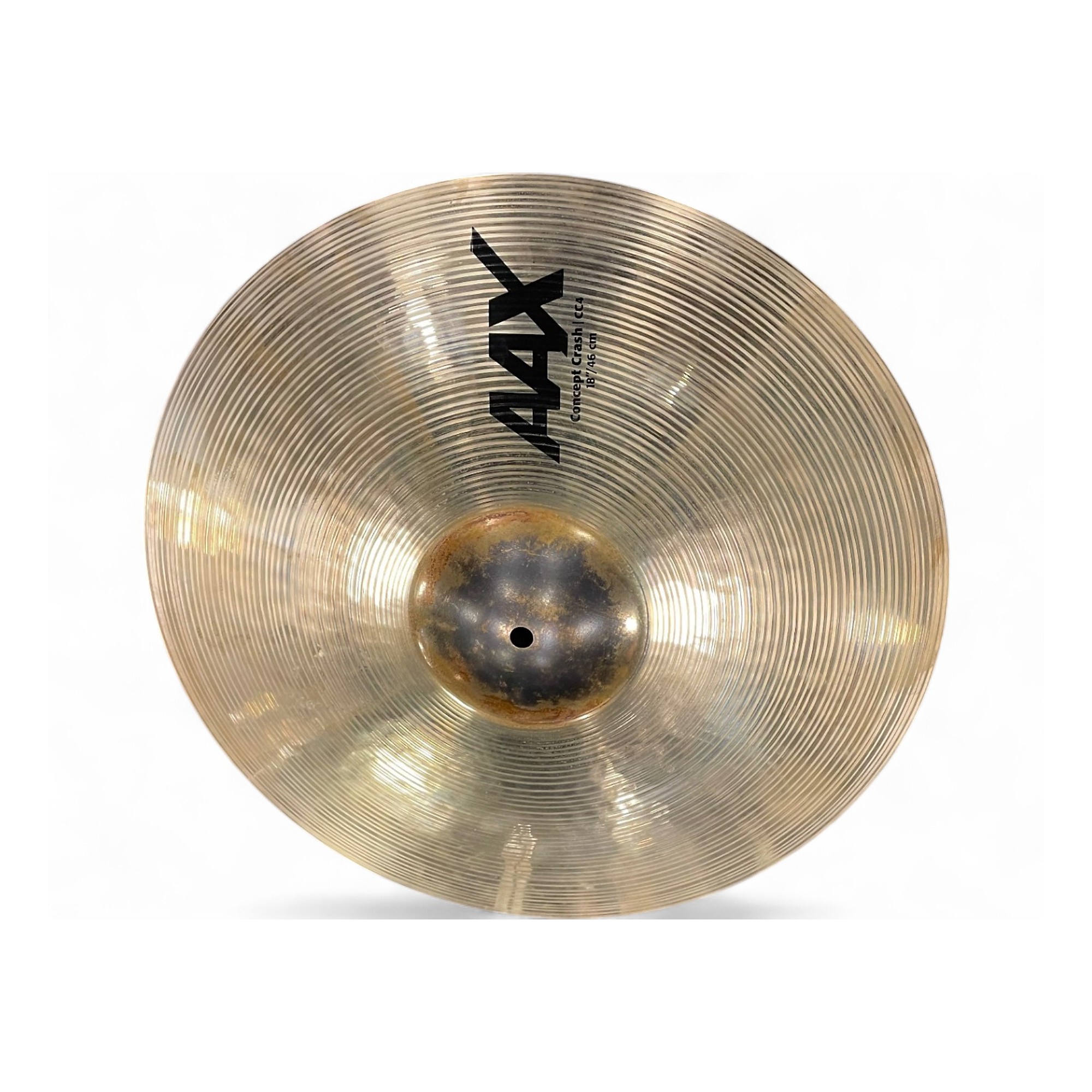 【値下げ】SABIAN AAX  Stage Crash 18インチ中古 Used Sabian 18in aax Cymbal 38 | Guitar Center