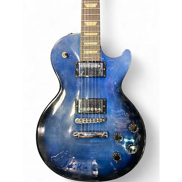 Used Gibson Les Paul Studio Blue Solid Body Electric Guitar