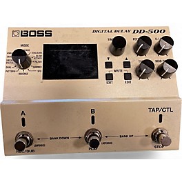 Used BOSS DD500 Digital Delay Effect Pedal