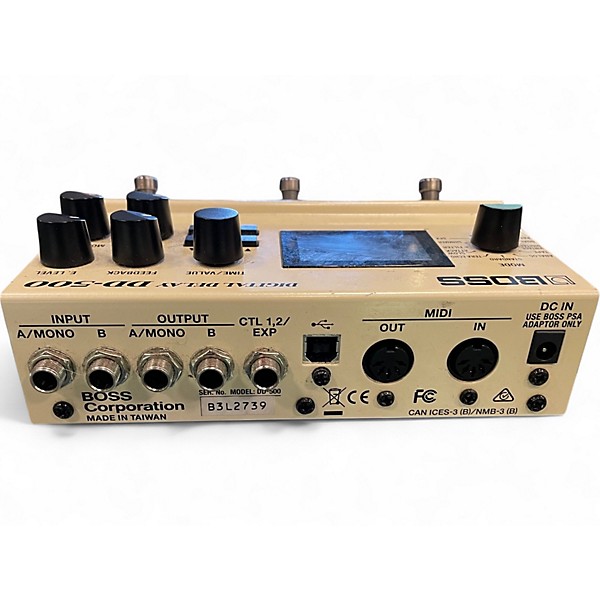 Used BOSS DD500 Digital Delay Effect Pedal