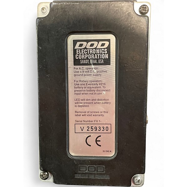 Used DOD Milk Box Compressor FX84 Effect Pedal