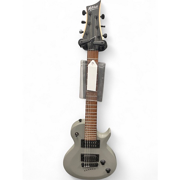 Used Mitchell MS100 Gray Solid Body Electric Guitar