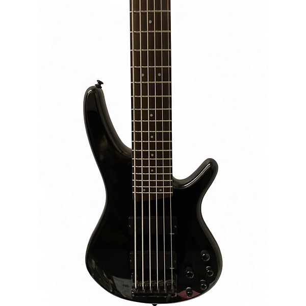 Used Ibanez SR406 Black Electric Bass Guitar
