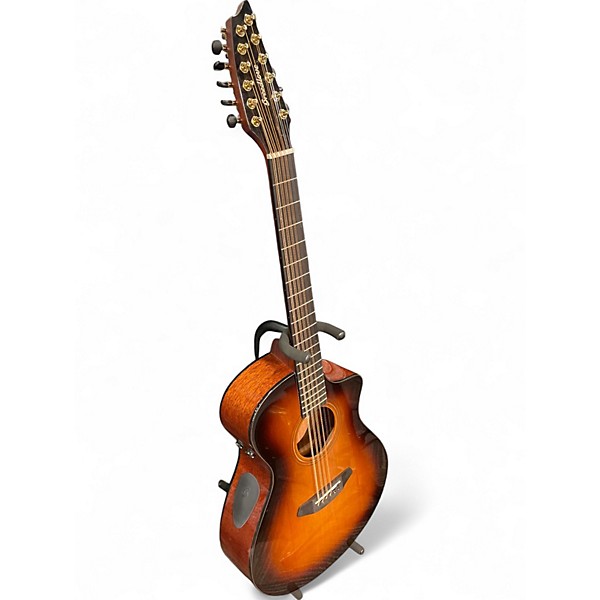 Used Breedlove Solo Pro Concert ED12 Sunburst 12 String Acoustic Electric Guitar
