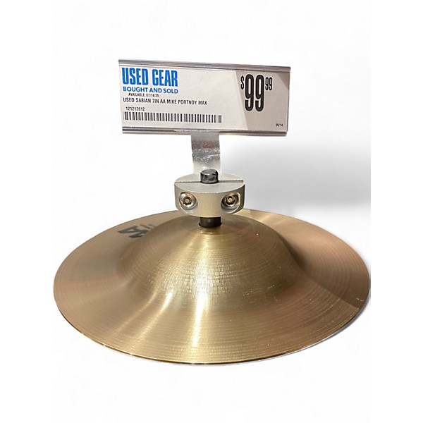 Used SABIAN 7in AA Mike Portnoy Max Bell Chime Cymbal