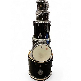 Used Gretsch Drums 6 Piece Catalina Maple GREEN SPARKLE Drum Kit