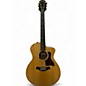 Used Taylor 214CE Deluxe Koa Natural Acoustic Electric Guitar thumbnail